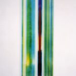 "gene 36" - 1998 / ohp film print, on glass plate / 60 x 240 cm