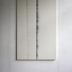 "jiba he 7" - 2011 / magnet, iron turnings on canvas / 160 x 100 cm