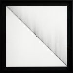 "jiba kr 3" - 2011 / magnet, acrylic, iron turnings on canvas / framed 72 x 72 x 5 cm