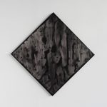 "jiba pt 10" - 2012 / magnet, pigment, acrylic on canvas / 85 x 85cm