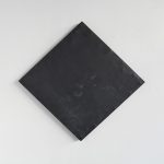 "jiba pt 5" - 2011 / magnet, pigment, acrylic on canvas / 82.3 x 88 cm
